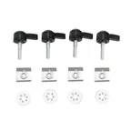 Saddlebags Lock Mounting Screws for Harley Road King, Street Glide (93-2024)