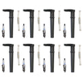 Set of 8 Denso Platinum TT Spark Plugs & Coil Boots for Mustang Shelby GT500 (2007–2014)