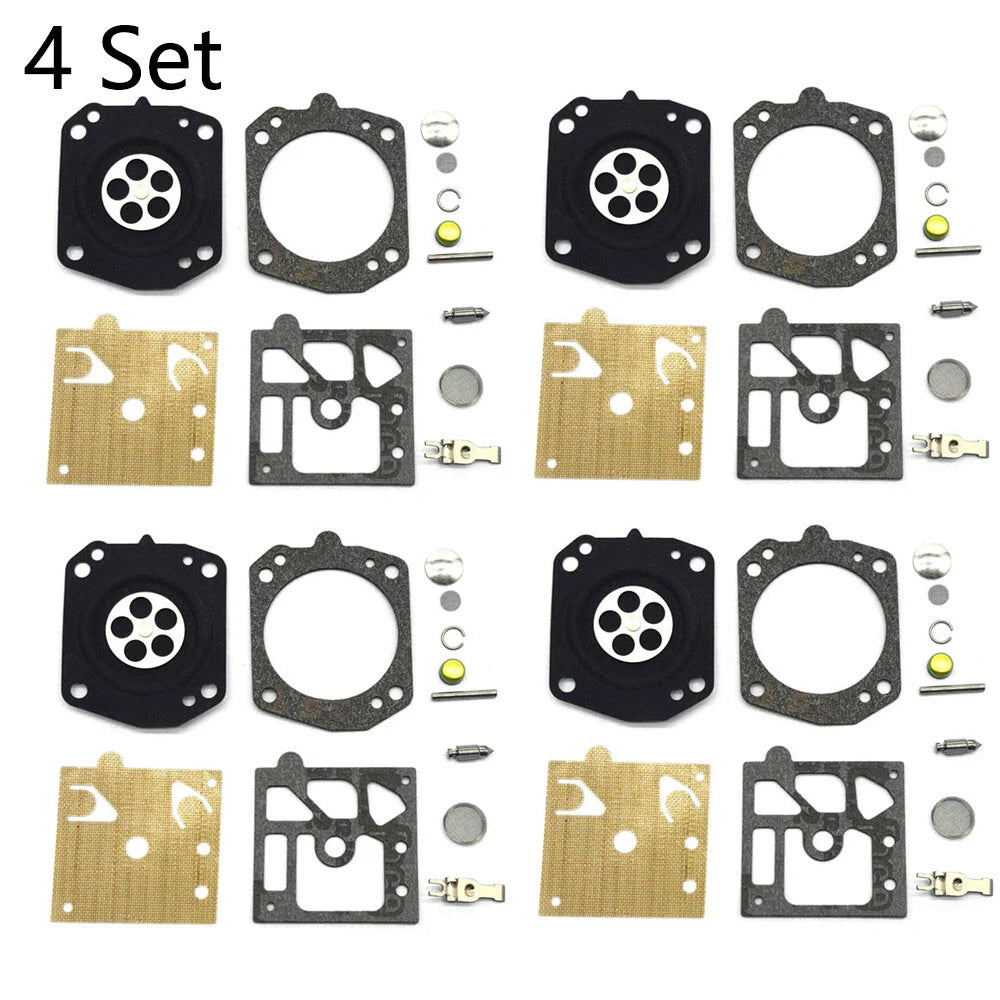 Set of 4 Carburetor Gasket Rebuild Kits for Walbro K22-HDA (Chainsaw)