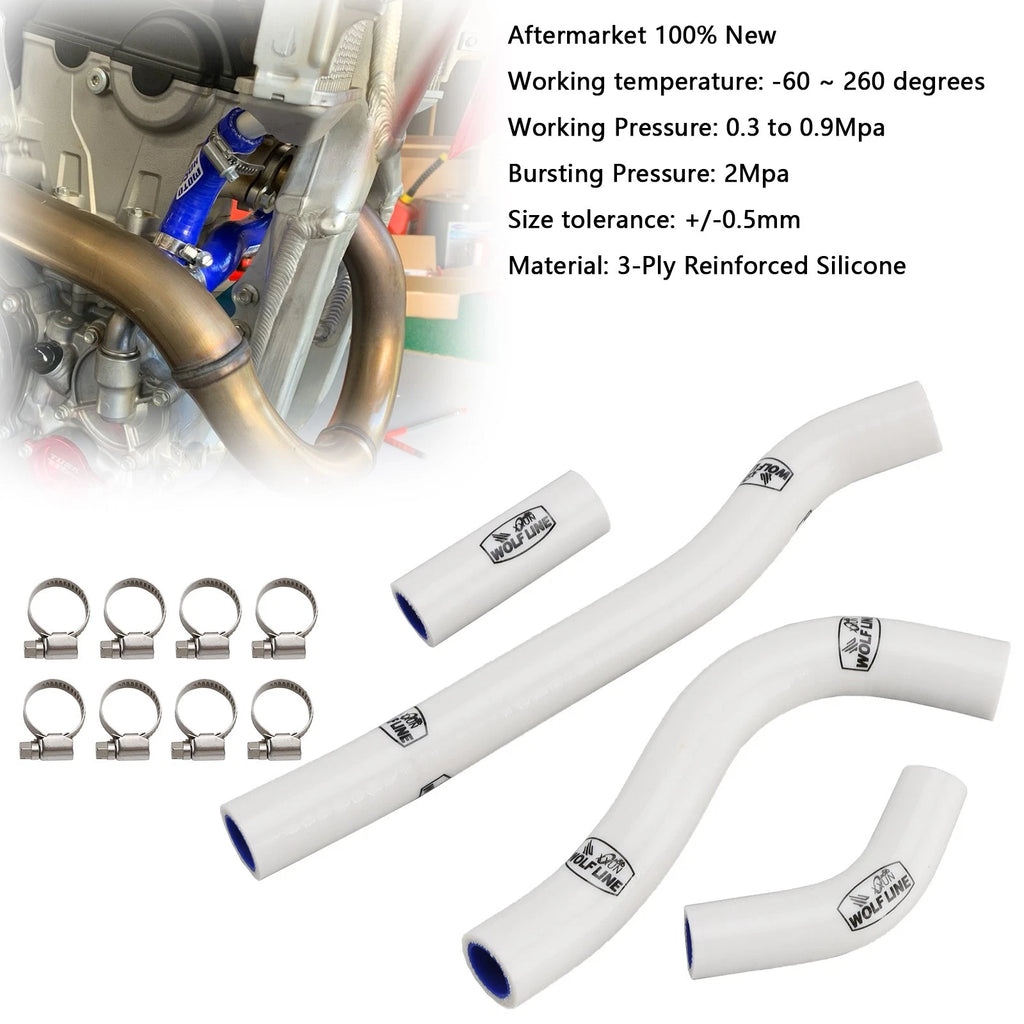 Silicone Radiator Coolant Hose for Honda CRF250R CRF250RX (2022–2025)