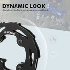 Rear Dual Sprocket Guard Chain Cover for Yamaha YFZ450R (2009–2024)