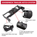 Complete Under Bed Gooseneck Trailer Hitch System for Ford F250 F350 (1999–2016)