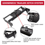 Complete Under Bed Gooseneck Trailer Hitch System for Ford F250 F350 (1999–2016)