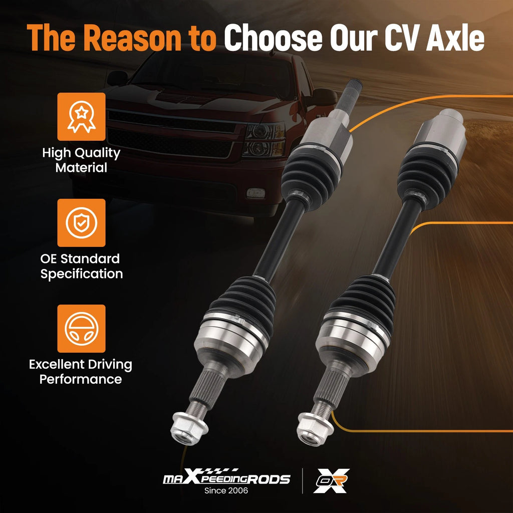 Front CV Axle Shafts for Chevrolet Equinox GMC Terrain (2010–2017)