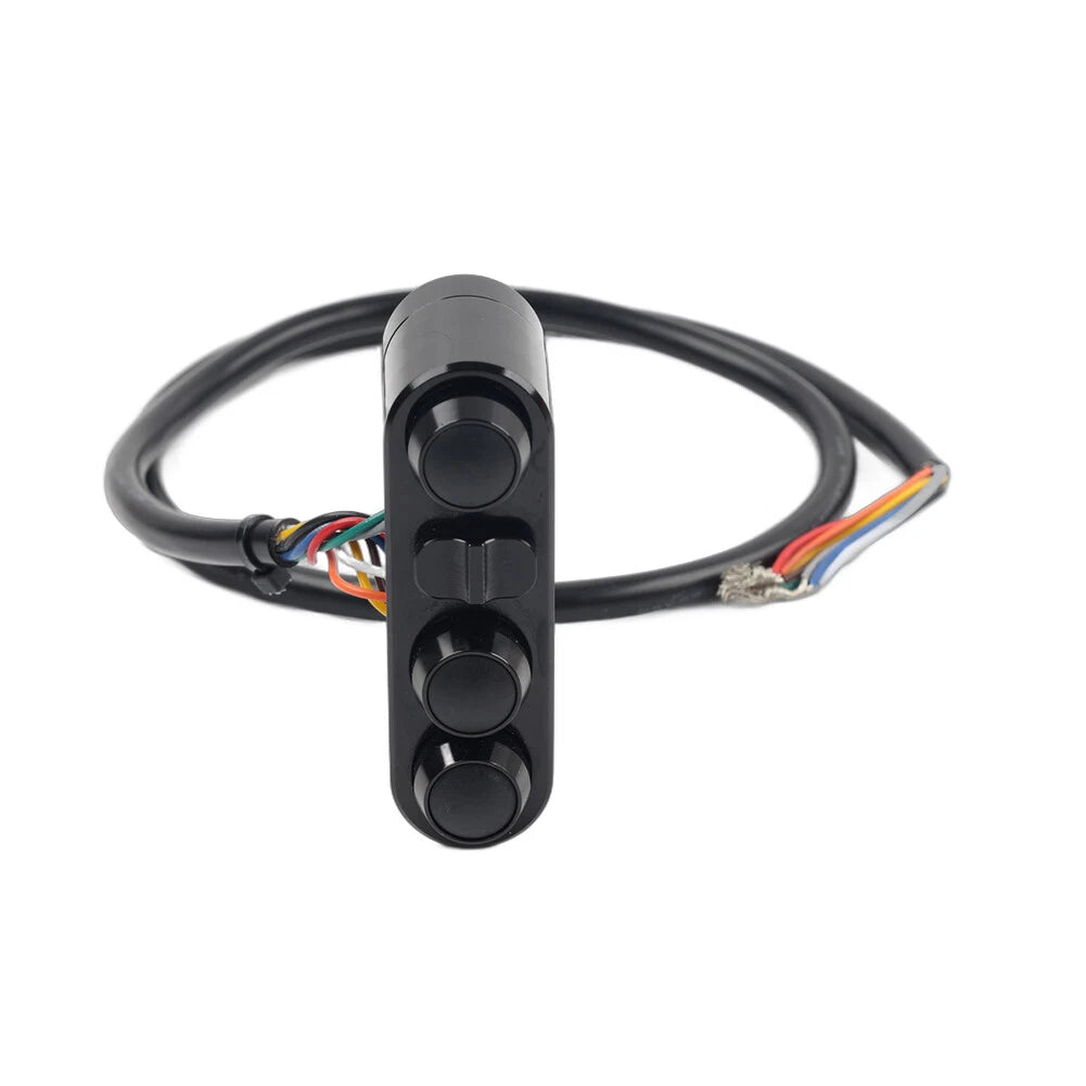 1" Handlebar Control Switches with Wiring Harness for Harley Dyna Sportster