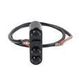 1" Handlebar Control Switches with Wiring Harness for Harley Dyna Sportster