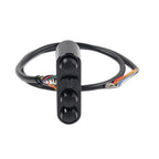1" Handlebar Control Switches with Wiring Harness for Harley Dyna Sportster