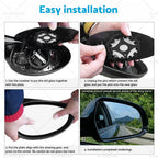 Left Side Mirror Glass for Mitsubishi ASX (2013–2020)