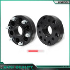 2X 6x120 to 6x5.5 Wheel Adapters M14x1.5 for Chevrolet Colorado Traverse (2015–2023)