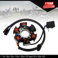 Coil Pole Magneto Flywheel Stator for 50cc 70cc 110cc 125cc PIT Quad (2000â2023)