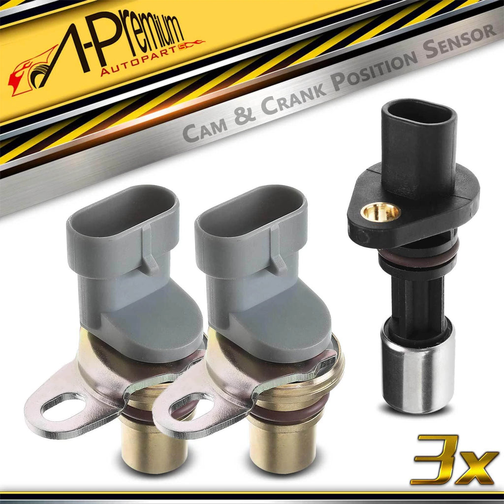 2X Camshaft & Crankshaft Position Sensors for Chevy Cavalier (1995–2005)