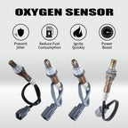 4Pcs Oxygen Sensor for Sequoia Tundra (2008–2011) 5.7L 4.7L