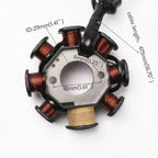 Set of 2 CG250 8 Pole Magneto Stator for Zongshen 250cc (250cc)