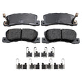 Set of 4 Akebono ProACT Rear Ceramic Brake Pads for Toyota Camry (1997–2001)