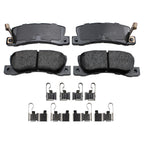 Set of 4 Akebono ProACT Rear Ceramic Brake Pads for Toyota Camry (1997–2001)