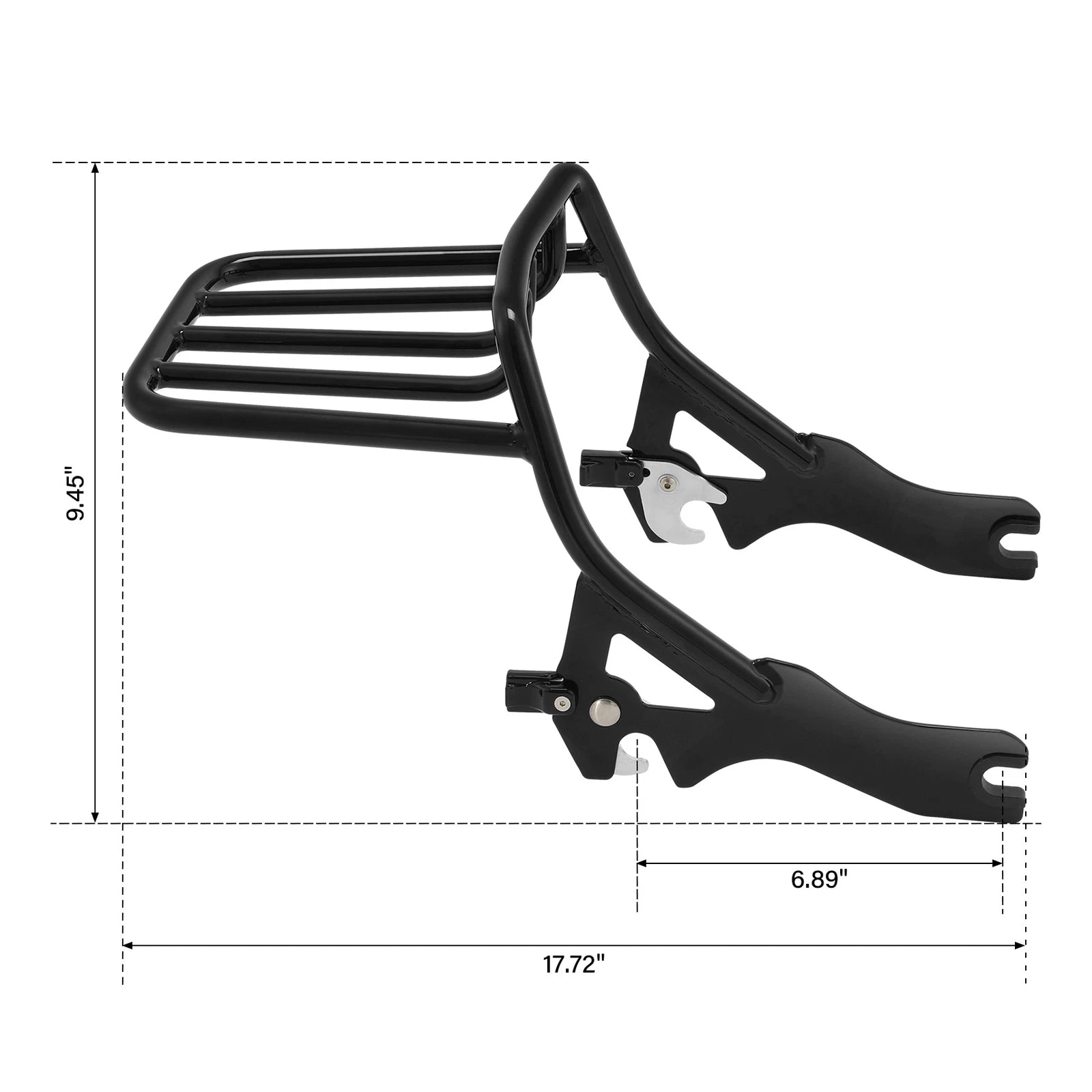 Two-Up Luggage Mounting Rack for Harley Low Rider Sport Glide (2018–2023)
