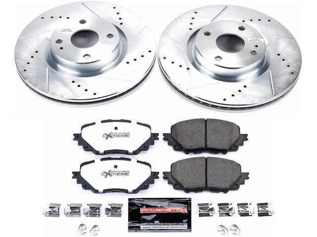 Front Brake Pad and Rotor Kit for Mazda MX5 Miata (2016–2024) PS717TD