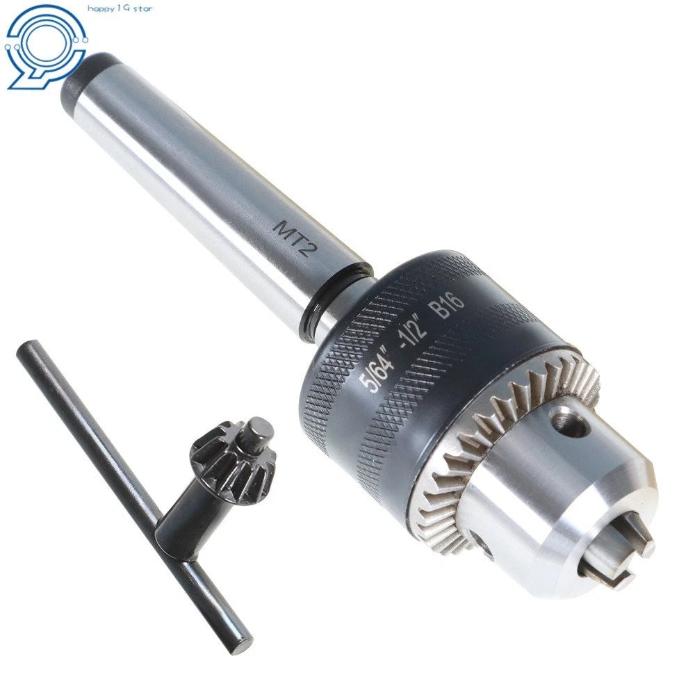 Tail Stock Drill Chuck Tool for Mini Metal Lathe (MT2)