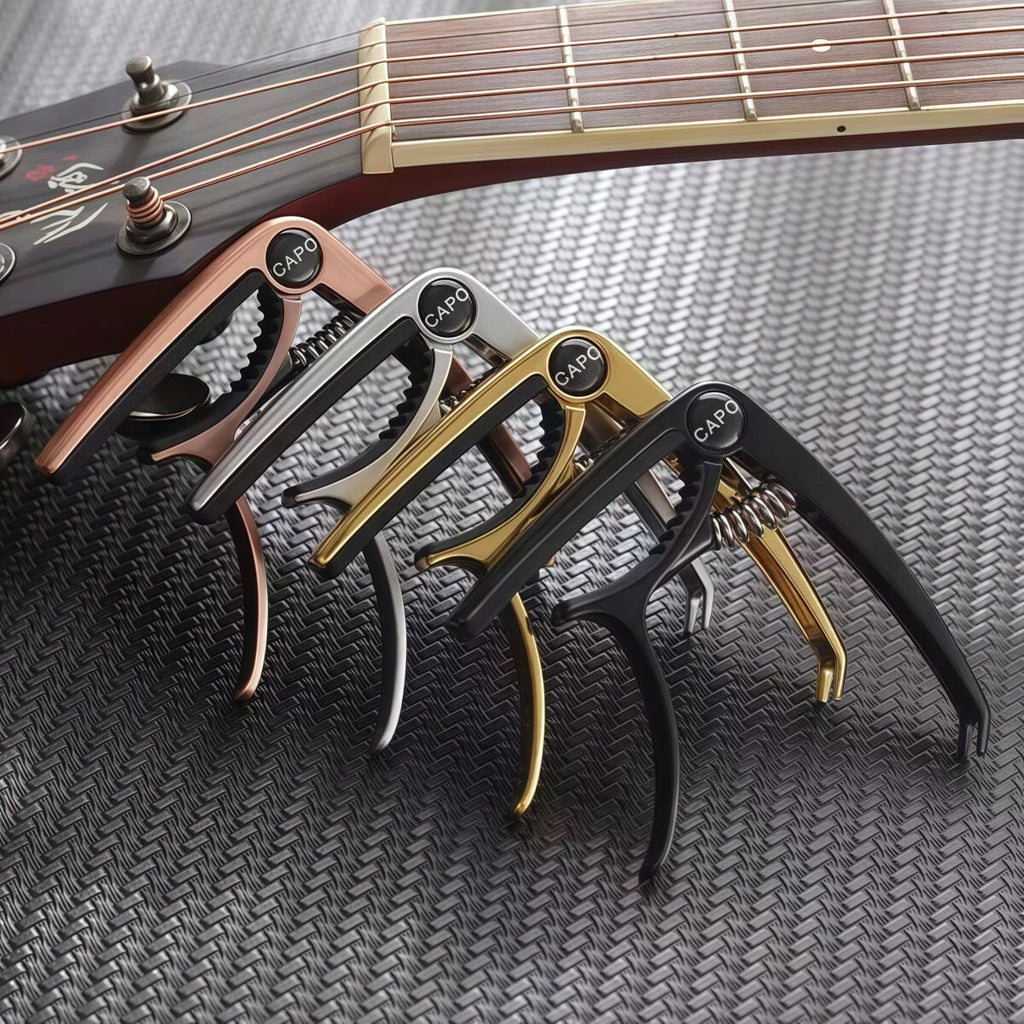 Zinc Alloy Guitar Capo with String Puller for Acoustic Guitars (All Years)