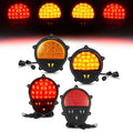 Set of 4 LED Brake Lights for Humvee M35 M998 (YYYY–YYYY)