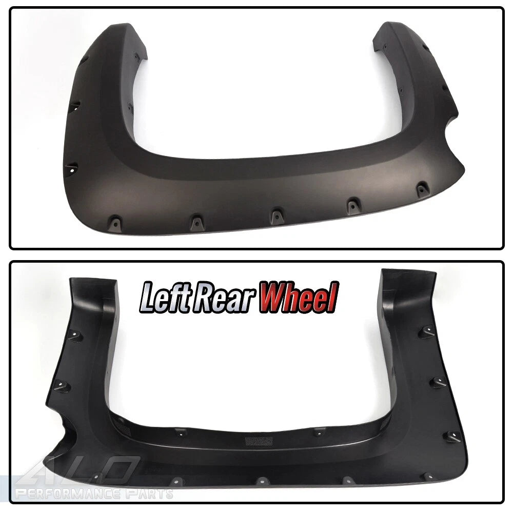 Pocket Style Fender Flares for Silverado 1500 Fleetside (2007–2013)