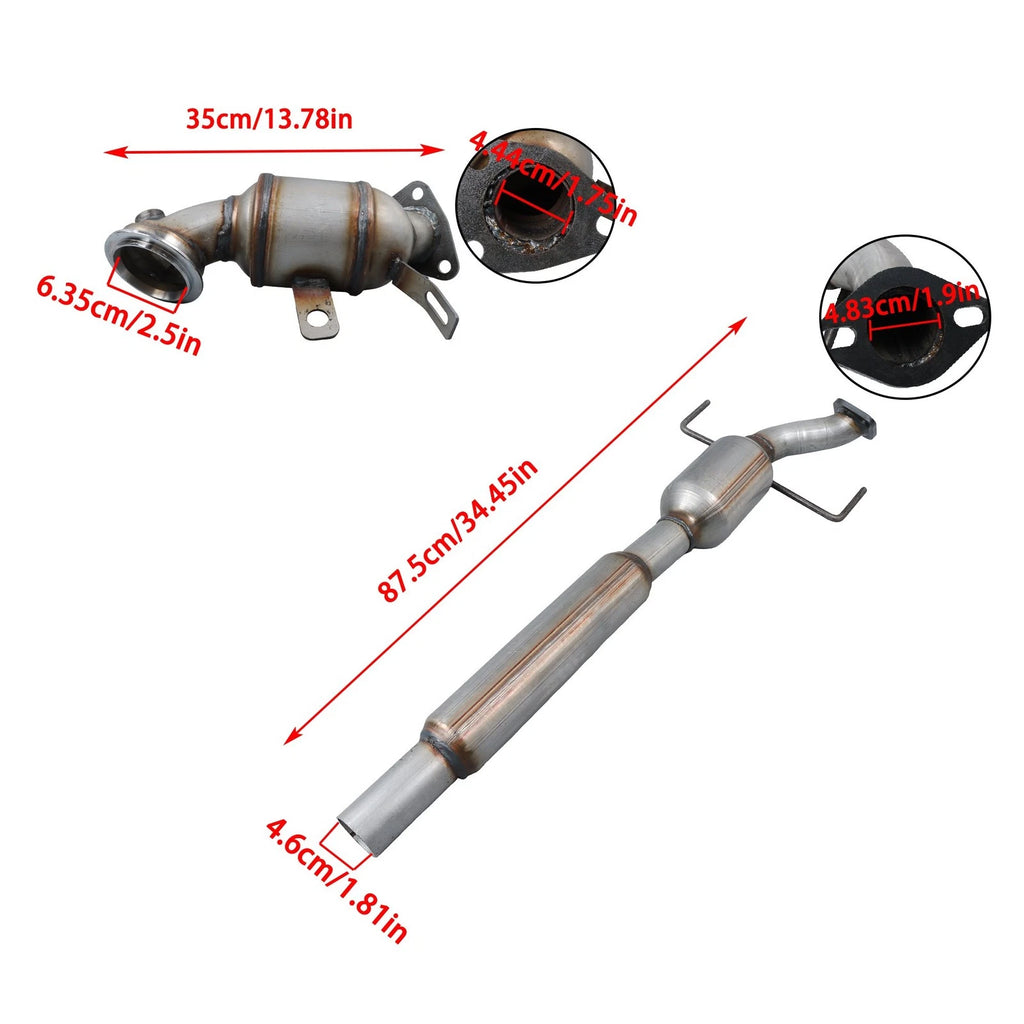 Catalytic Converter Set for Buick Encore (2013–2018) & Chevy Trax (2015–2016) 1.4L 16659