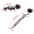 Catalytic Converter Set for Buick Encore (2013–2018) & Chevy Trax (2015–2016) 1.4L 16659