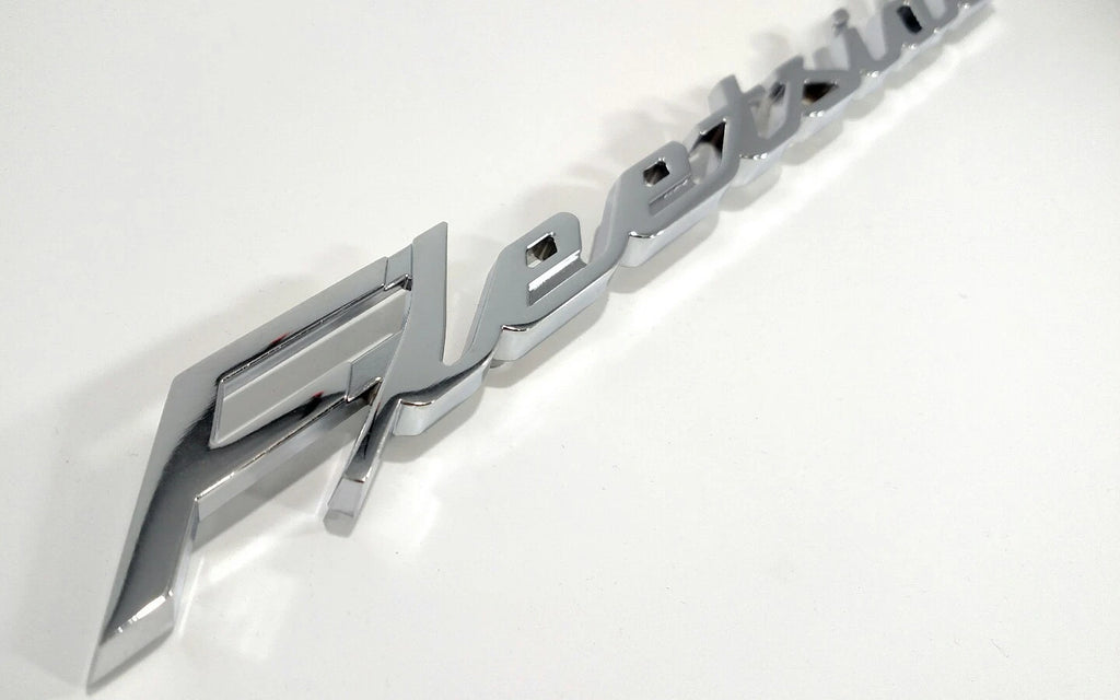 Chrome Fleetside Emblems and Hardware for 1958–1959 Chevy Truck Bed Script