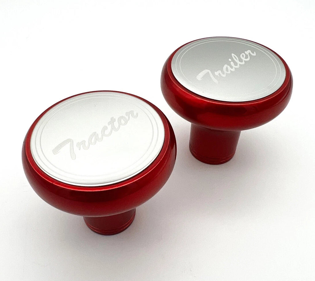 Air Valve Knobs Replacement for Peterbilt Kenworth Freightliner Tractor Trailer (—)