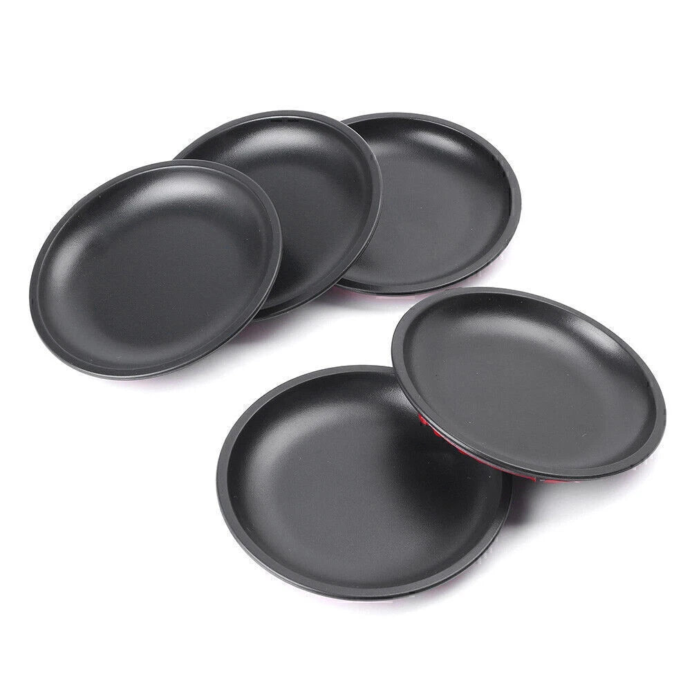 Set of 5 Door Handle Recess Guards Black ABS for Jeep Wrangler JK (2007–2018)