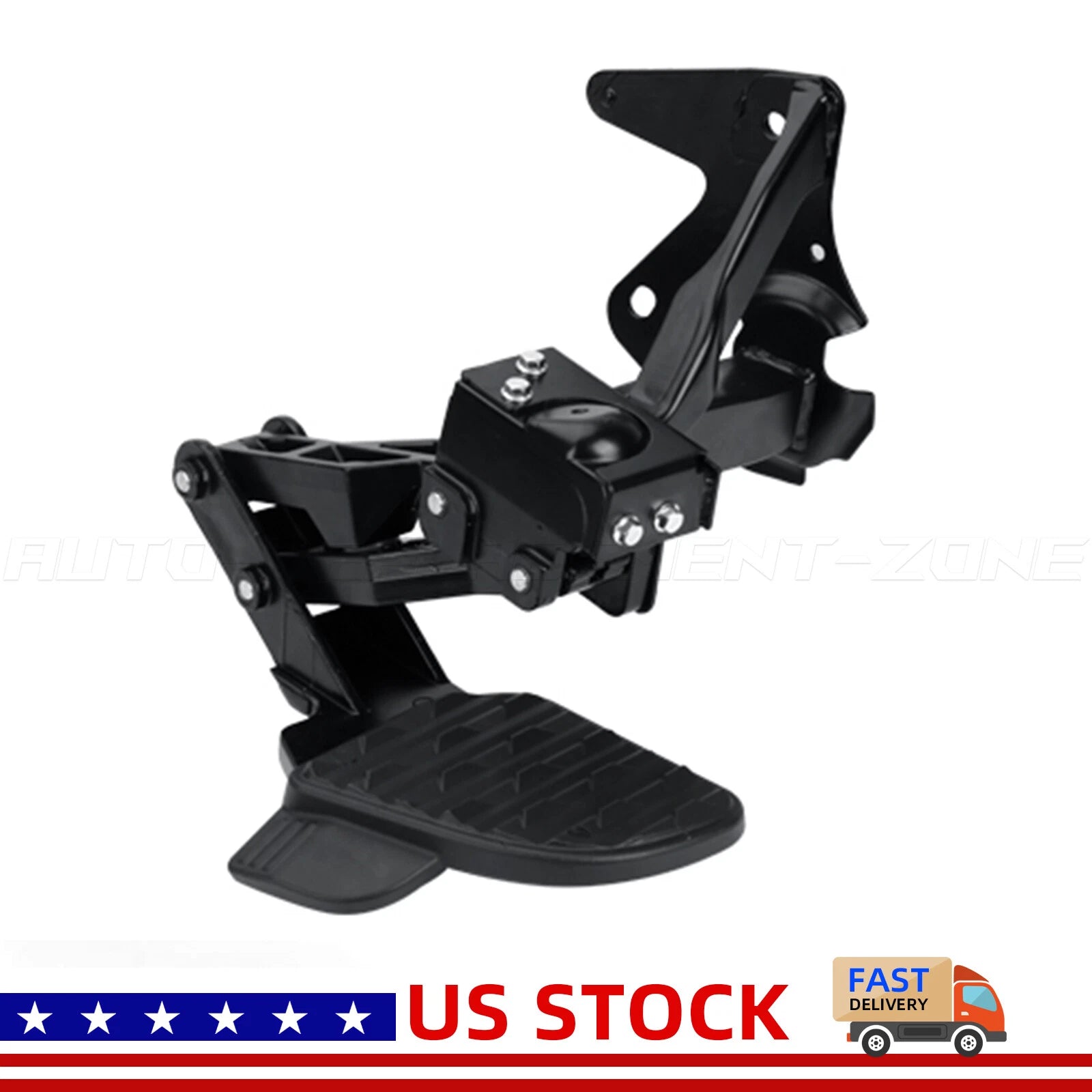 Rear Bed Step for RAM 1500 DT (2019–2023) 82215289AH Black Dual Exhaust