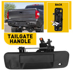 Tailgate Handle for Toyota Tundra (2007â2013) with Rear Camera Hole Black