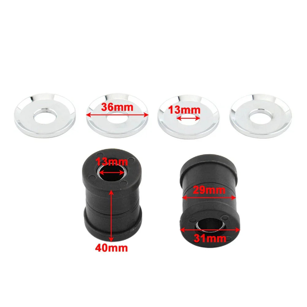 Polyurethane Handlebar Riser Bushings for Harley Softail, Dyna, Sportster