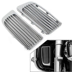 Chrome Lower Fairing Radiator Grills for Harley Touring (2014-2020)