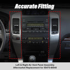 Air Vent AC Vent for Lexus GX470 Toyota Prado Land Cruiser (2003–2009) Silver