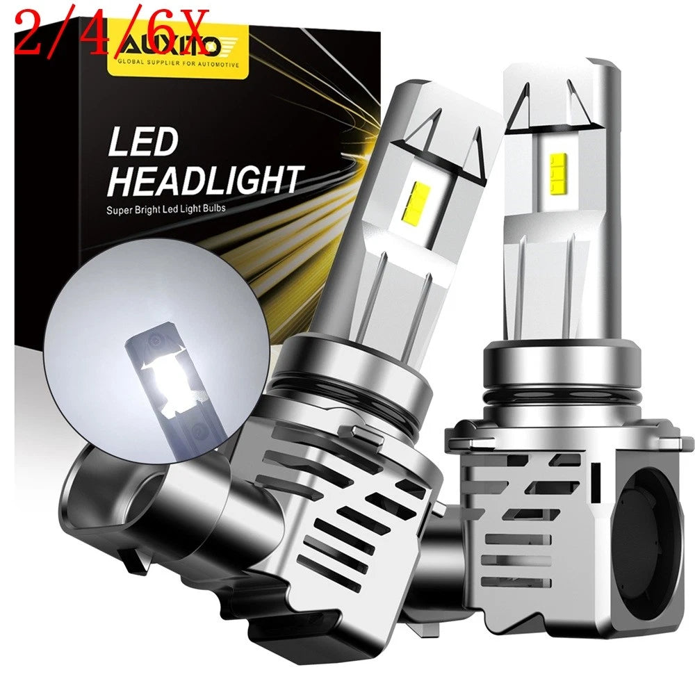 2X 200W 9006 HB4 LED Headlight Bulb Kit for Low Beam (6500K)