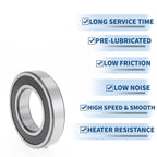 Deep Groove Ball Bearing P5 for Scooter Skateboard Wheel (60x110x22mm)