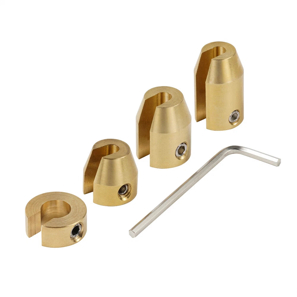 4pcs Brass Spoke Balance Weights Kit for Harley Wheels (Super Moto, Dual Sport)
