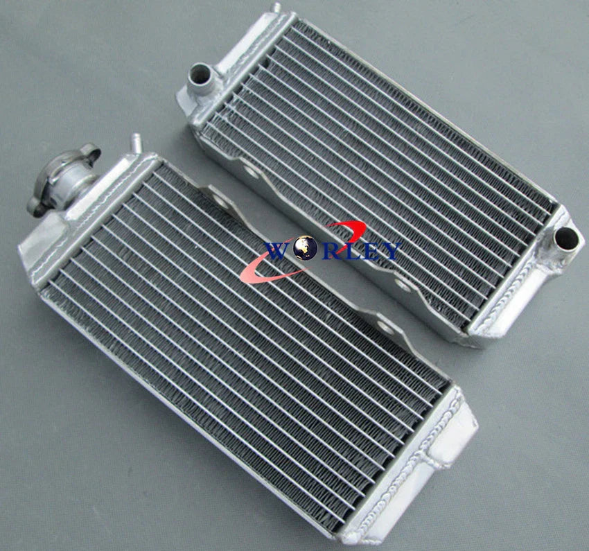 Aluminum Radiator + Red Hose for Honda ATC250R (1985-1986)
