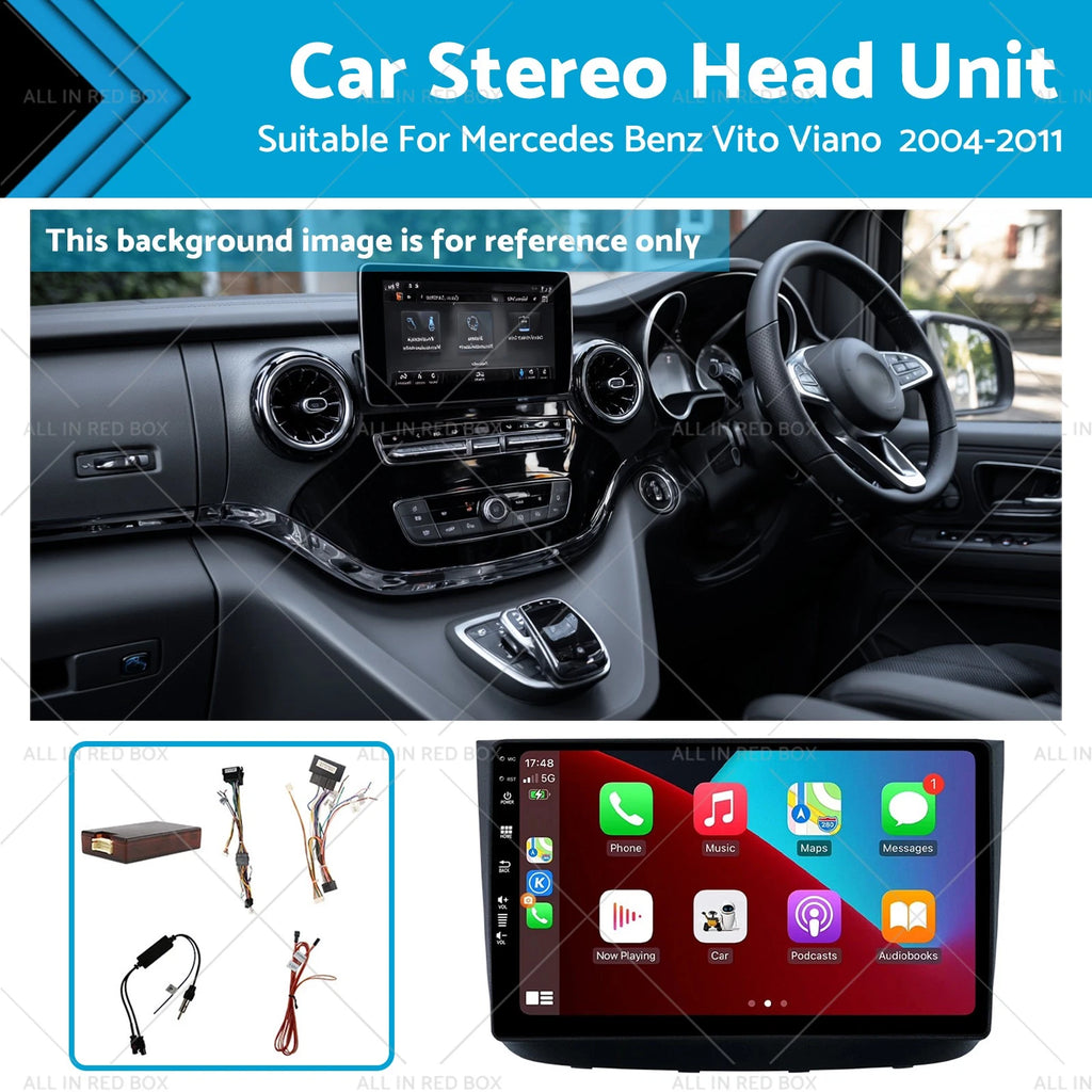 Car Stereo Head Unit for Mercedes Benz Vito Viano (2014–Present) 4 Core Android GPS