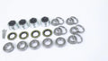 Set of 4 Trailer Bearings Kit L44649/L44610 for 2000Lbs Axle