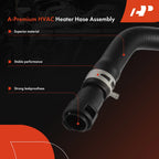 2X Inlet & Outlet HVAC Heater Hose w/Clamps for Ford Expedition (2009–2010)