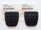2 x Genuine Brake Clutch Pedal Pads for 2005-2014 Toyota Hilux & 2002-2006 Corolla