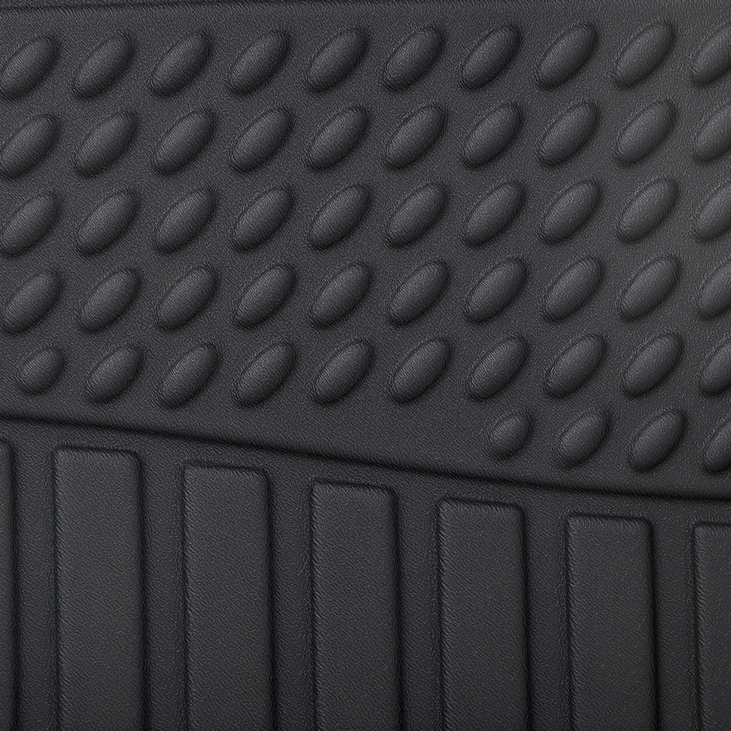 Carpet Floor Mats for Ford F-250 F-350 F-450 SuperCrew (2012–2016) Black
