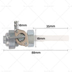 Fuel Tap Tank Switch Valve Petcock for Honda Generator GX160 GX200 (2000–2023)