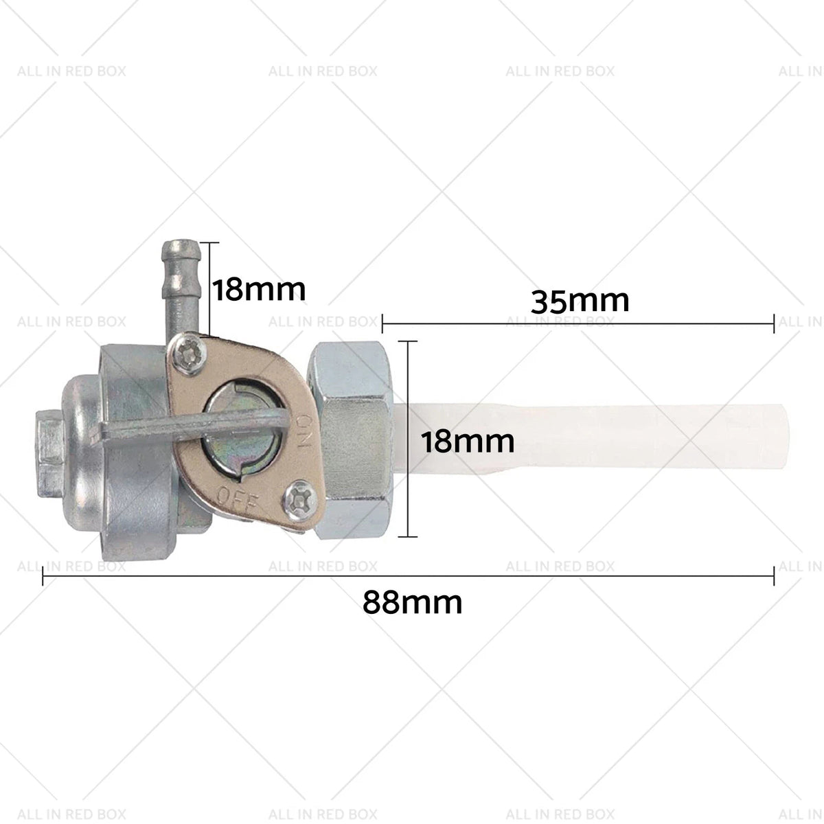 Fuel Tap Tank Switch Valve Petcock for Honda Generator GX160 GX200 (2000–2023)