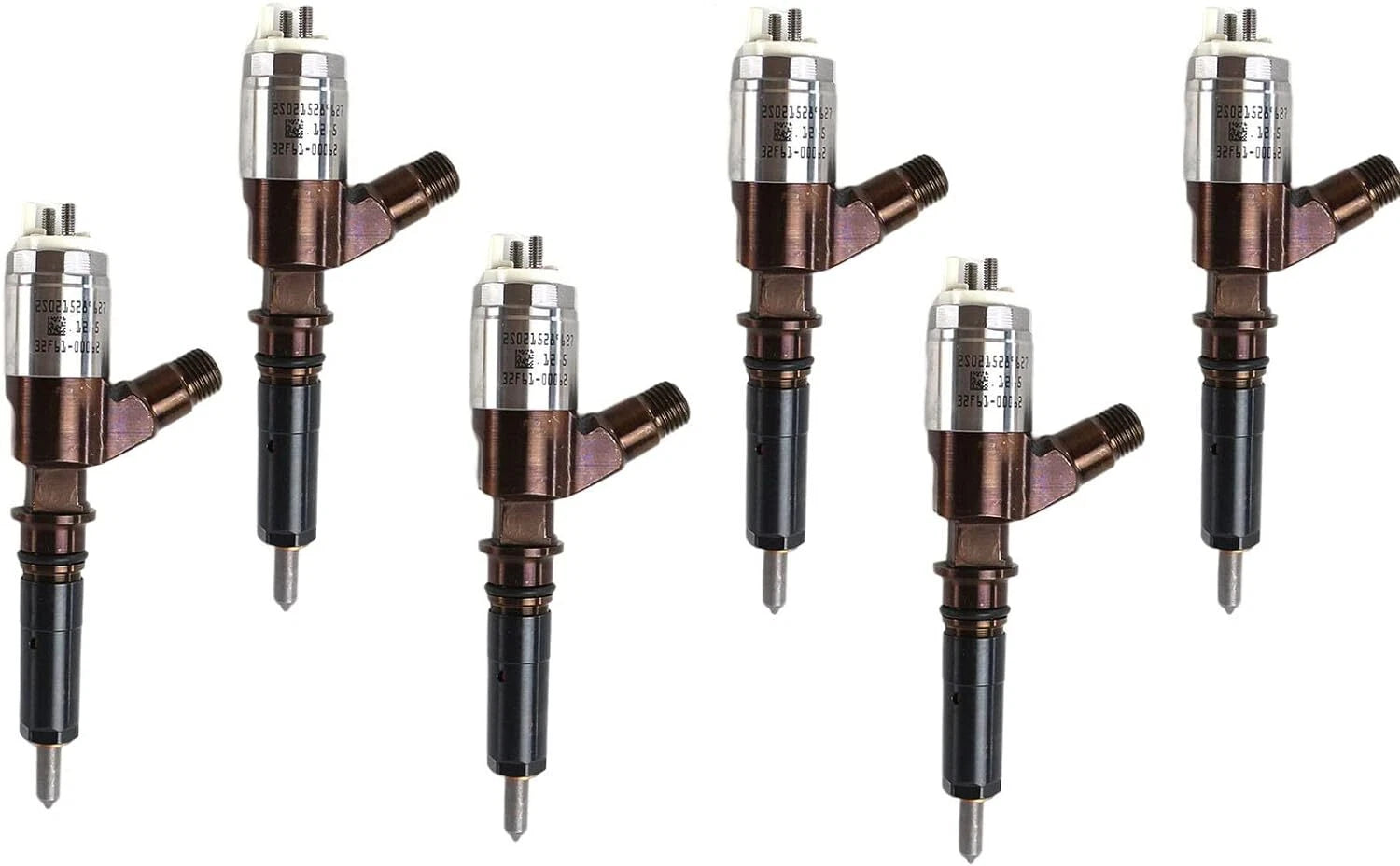 6X Fuel Injector 2465A751 for Caterpillar CAT Perkins C6.6 (2010–2023)