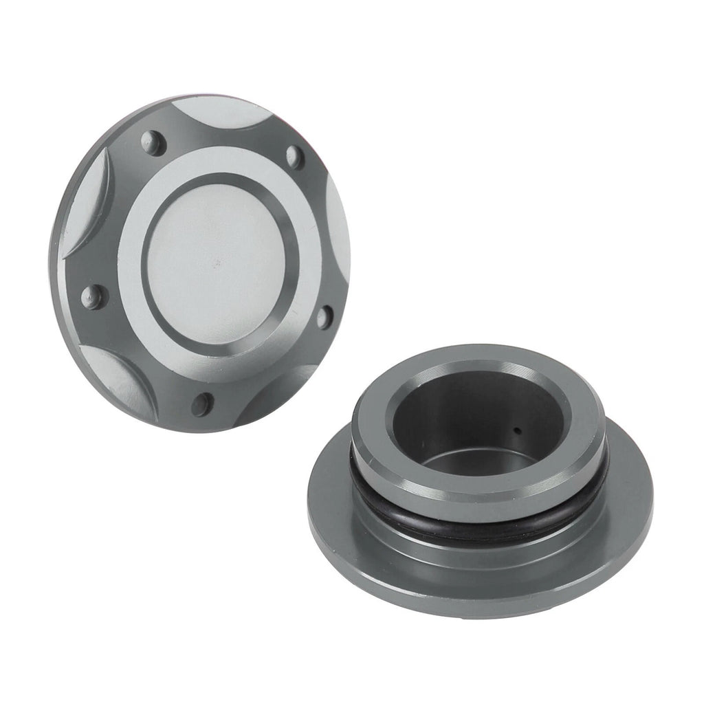 Aluminum Titan-color Frame Hole Caps Plug Cover for Yamaha YZF-R3 (2015–2023)