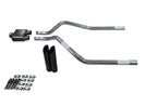 Dual Exhaust Kit for Chevy Blazer (1995–1999) - 2.5" 1 Chamber Muffler, Black Tips