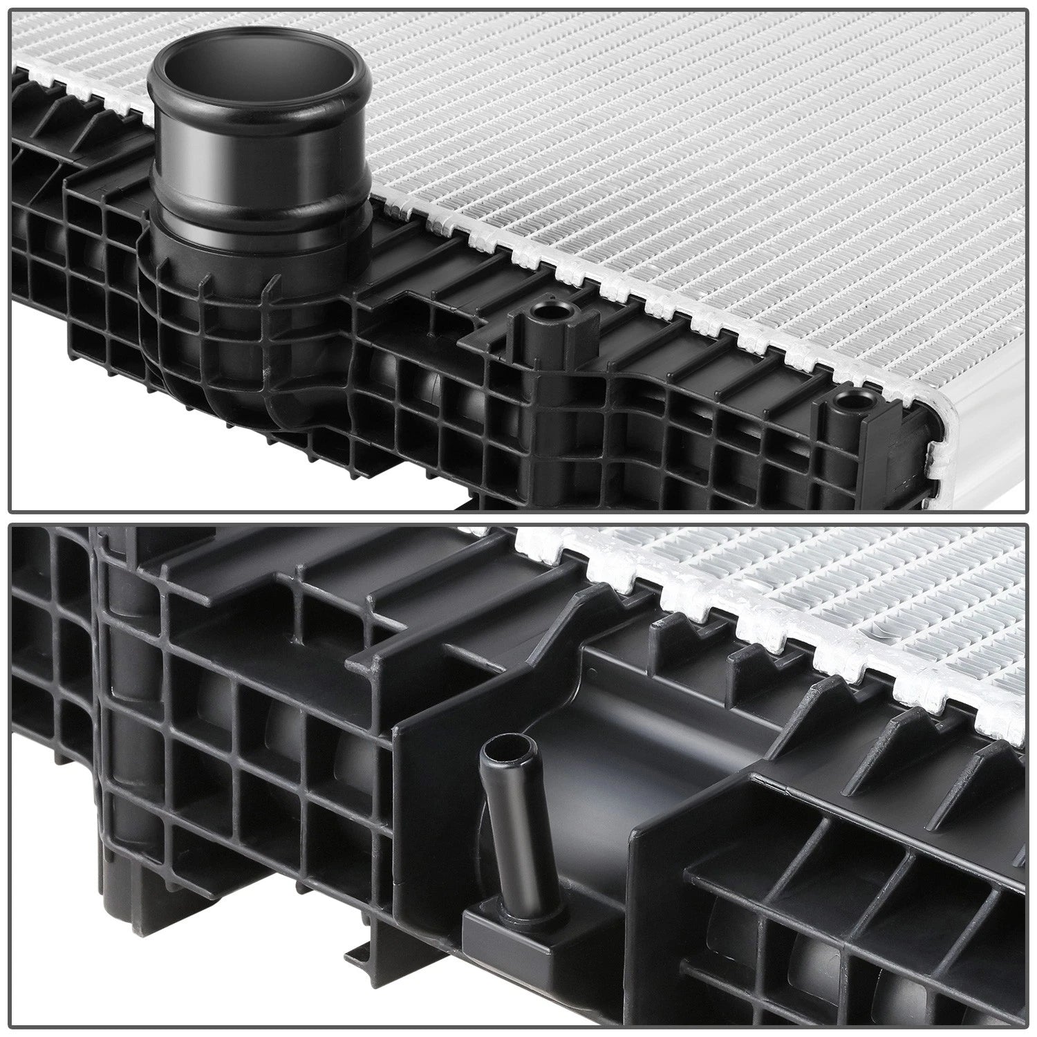 2-Row Aluminum Core Radiator for Kenworth T660/T370/T400 (2009–2013)